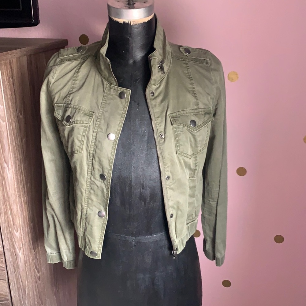 Rubbish Olive Green Jacket Size L
